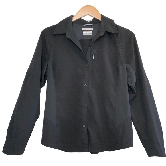 Columbia, Long Sleeve Shirt, Black, Large - Picture 1 of 8